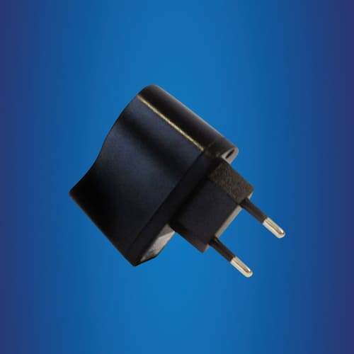 EU Mains Adaptor USB Port