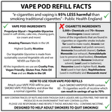 ORIGINAL TOBACCO - VAPE POD REFILLS - SMOKO E Cigarettes